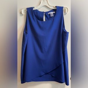 NY GUARD Womens blue tank casual work top